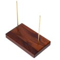 thumbnail image 4 of AMERTEER Holder Receipt Spike Restaurant Checkspindle Bill Ticket Desk Memo Stick Fork Wooden Stabber Rod Straight, 4 of 6