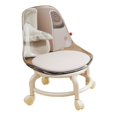 thumbnail image 2 of GROWTH TANK Tabouret Roulant Bas Siège Roulant Tabouret de Nettoyage Chaise pour Cuisine Maison Mise en Forme Blanc, 2 of 9