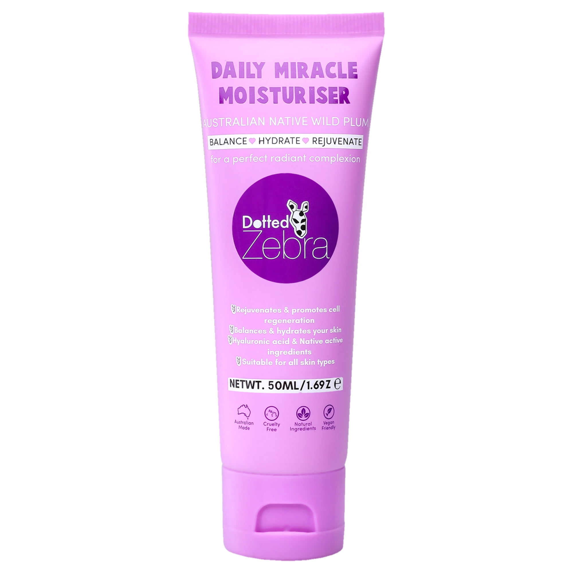 Daily Miracle Moisturizer by Dotted Zebra for Women - 1.69 oz Moisturizer
