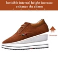 thumbnail image 3 of Cyiecw Chaussures Élévatrices Invisibles pour Hommes à Lacets, Mode Décontractée, 2,36 Pouces Plus Hautes, 3 of 6