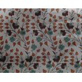 thumbnail image 4 of oneOone Georgette Viscose Fabric Leaves & Floral Block Printed Craft Fabric BTY 42 Inch Wide, 4 of 5