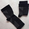thumbnail image 1 of 1 Pair Foot Ankle Compression Socks Anti Fatigue Varicose Feet Sleeve Outdoor-L/XL, 1 of 6