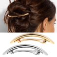 thumbnail image 3 of Barrette Française à Tube Automatique, Grande Pince à Cheveux Queue de Cheval, 11,5 cm, 3 of 8