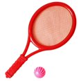 thumbnail image 1 of JUNWELL1 Pair of Badminton Tennis Set Plastic Badminton Racket Tennis Racket With Tennis Balls, 1 of 8
