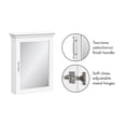 thumbnail image 2 of Armoire murale avec miroir Somerset - Blanc, 2 of 9
