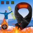 thumbnail image 1 of EGNMCR Camping & Hiking Heating Scarf USB Electric Heating Neck Protection Cold Invisible Zipper Scarf a scarf, 1 of 5
