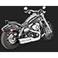 thumbnail image 3 of Vance & Hines Twin Slash 3&Prime, Slip Rond Chrome 16845, 3 of 3