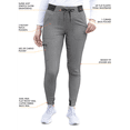 thumbnail image 4 of Adar Pro Pantalon de Jogging de Yoga Ultime pour Femmes, Noir, 4, 4 of 8