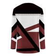 thumbnail image 5 of FAIWAD Women's Long Sleeve Tunic Tops Round Neck Color Block Plus Size Comfy Pullover Tops, 5 of 5