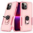 thumbnail image 1 of [PST] iPhone 15 Pro Max Ring Case, Dual Layers Heavy Duty Magnetic Hard Kickstand Case with Ring Stand, 1 of 5
