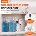 thumbnail image 2 of VEVOR 2x5 Gallon Bottled Water Dispenser Pump System Water Dispensing Jug Pump, 2 of 9