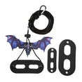 thumbnail image 2 of Bearded Dragon Lizard Leash Harness, Leash Adjustable Leather Lizard Reptiles Harness Leash For Amphibians And Other Small Pet Animals Sugar Glider Harness And Leash Set, 2 of 8