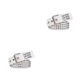thumbnail image 3 of Youkk Women Riveted Metal Belt Premium All-match Unique Gift Various Size Metal Punk Rivet Belt For Men And Women Studded Belt white 110cm 2Set, 3 of 6