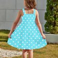 thumbnail image 4 of LOVZFMLL Robe d'Été Décontractée Sans Manches à Col Rond avec Boutons et Poches pour Filles de 2 à 12 Ans, 4 of 8