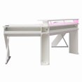 thumbnail image 2 of Ntense Xtreme Gaming Corner Desk with Riser & LED Light Kit, White, 2 of 9