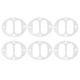 thumbnail image 3 of Aluminum Gasket,10Pcs Air Compressor Gasket Air Pump Gasket Metal Valve Plate Unrivaled Performance, 3 of 14