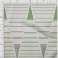 thumbnail image 1 of Soimoi Cotton Voile Fabric Triangle & Stripe Panel Printed Fabric 1 Yard 56 Inch Wide, 1 of 3