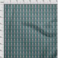 thumbnail image 3 of oneOone Georgette Viscose Fabric Paisley & Floral Ikat Print Fabric BTY 42 Inch Wide, 3 of 4