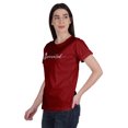 thumbnail image 4 of Inkmeso Vaccinated Pro Vaccine Crew Neck Tee Shirt Cotton T-shirt For Womens, 4 of 9