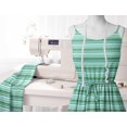 thumbnail image 5 of Soimoi Poly Georgette Fabric Horizontal Stripe Printed Fabric 1 Yard 42 Inch Wide, 5 of 5