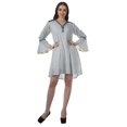 thumbnail image 2 of Moomaya Robes de Plage Imprimées Femmes Robe Aguichant Robes Mini Brodées pour Femmes, 2 of 4