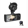 thumbnail image 2 of UsRHHA Dash Cam with WiFi 1080P FHD, Three Lens Car Driving Recorder with Night Vision G Sensor, Dashboard Camera with Parking Monitor Loop Recording, 2 of 7