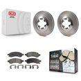 thumbnail image 1 of Transit Auto Front Disc Brake Rotors and Ceramic Pads Kit for Car Chevrolet Colorado GMC Canyon K8T-100074, 1 of 11