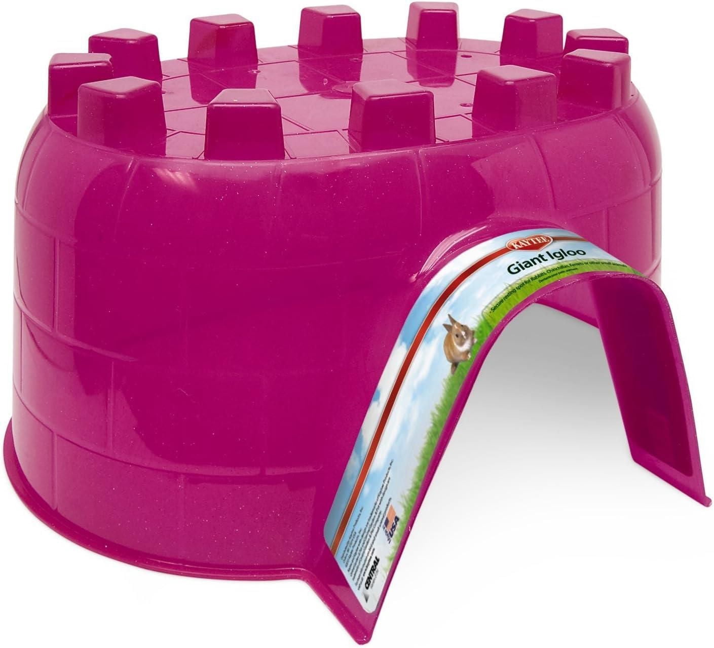 Kaytee Igloo Small Animal Hideout, Giant, Assorted Color