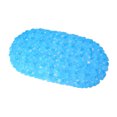 thumbnail image 4 of UPGRATOR 1Pc Blue PVC Bath Mat with Non Slip Suction Cups for Bathroom Safe Shower Use, 4 of 8