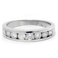 thumbnail image 1 of Bague Ronde en Diamant 14K pour Mariage Anniversaire, 1 of 2