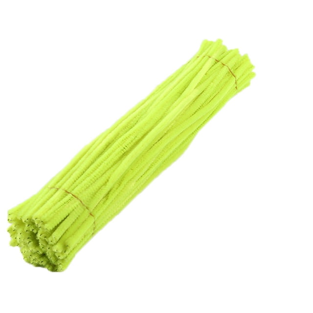 Oleegame 1PC Trashcans For Bedroom 100PC Chenille Stem Solid Color Pipe Cleaners Set for DIY Arts Crafts Decoration