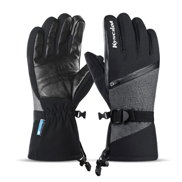 Winter Gloves Warm Windproof Workout Gloves Touchscreen Work Gloves with Pocket