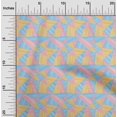 thumbnail image 2 of oneOone Georgette Viscose Yellow Fabric Tribal Craft Projects Decor Fabric Printed By The Yard 42 Inch Wide, 2 of 4