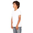 thumbnail image 2 of Bella Canvas Jersey Short-Sleeve Tee 3001Y, S, White, 2 of 4