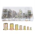 thumbnail image 2 of Pratique 165PCs Écrous à Rivet, Outils à Main, pour la Fixation de l'Acier, 2 of 8