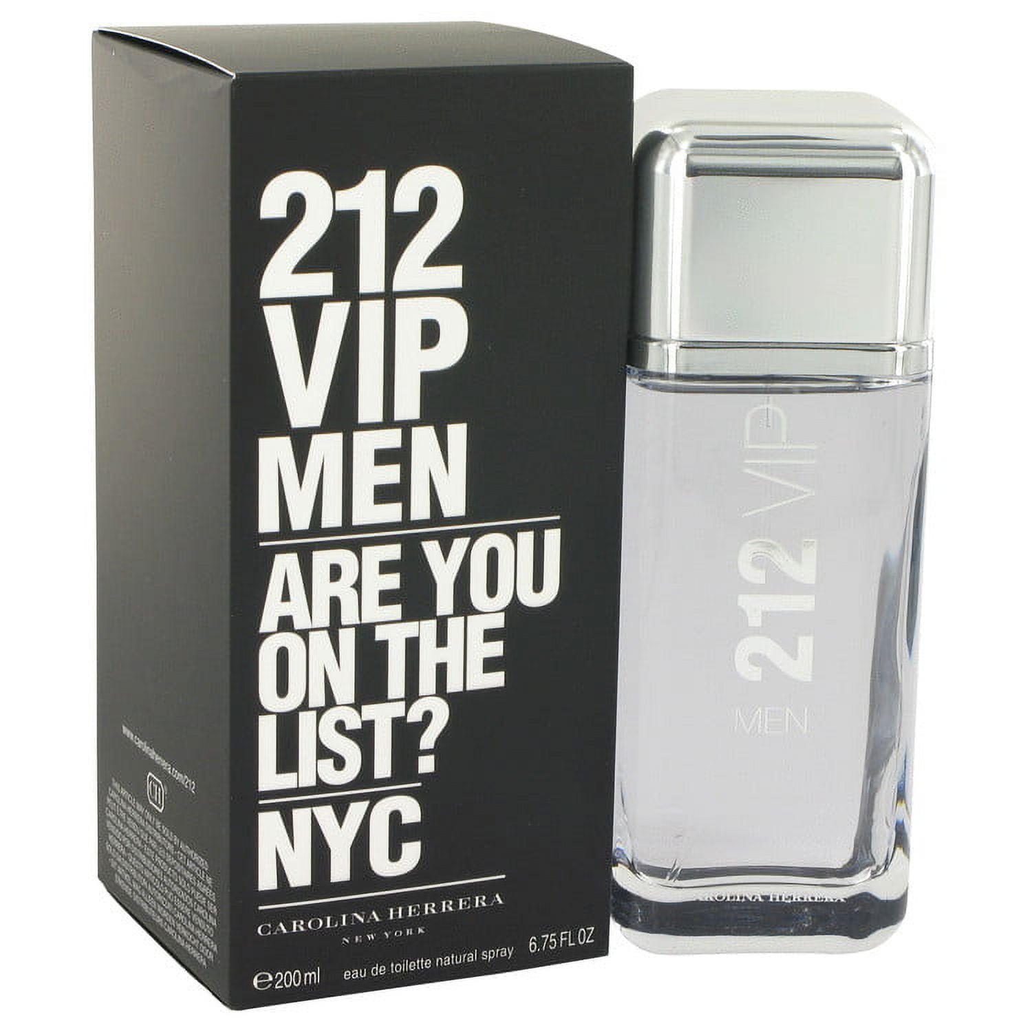 212 VIP by Carolina Herrera for Men - 6.75 oz EDT Spray - Walmart.ca
