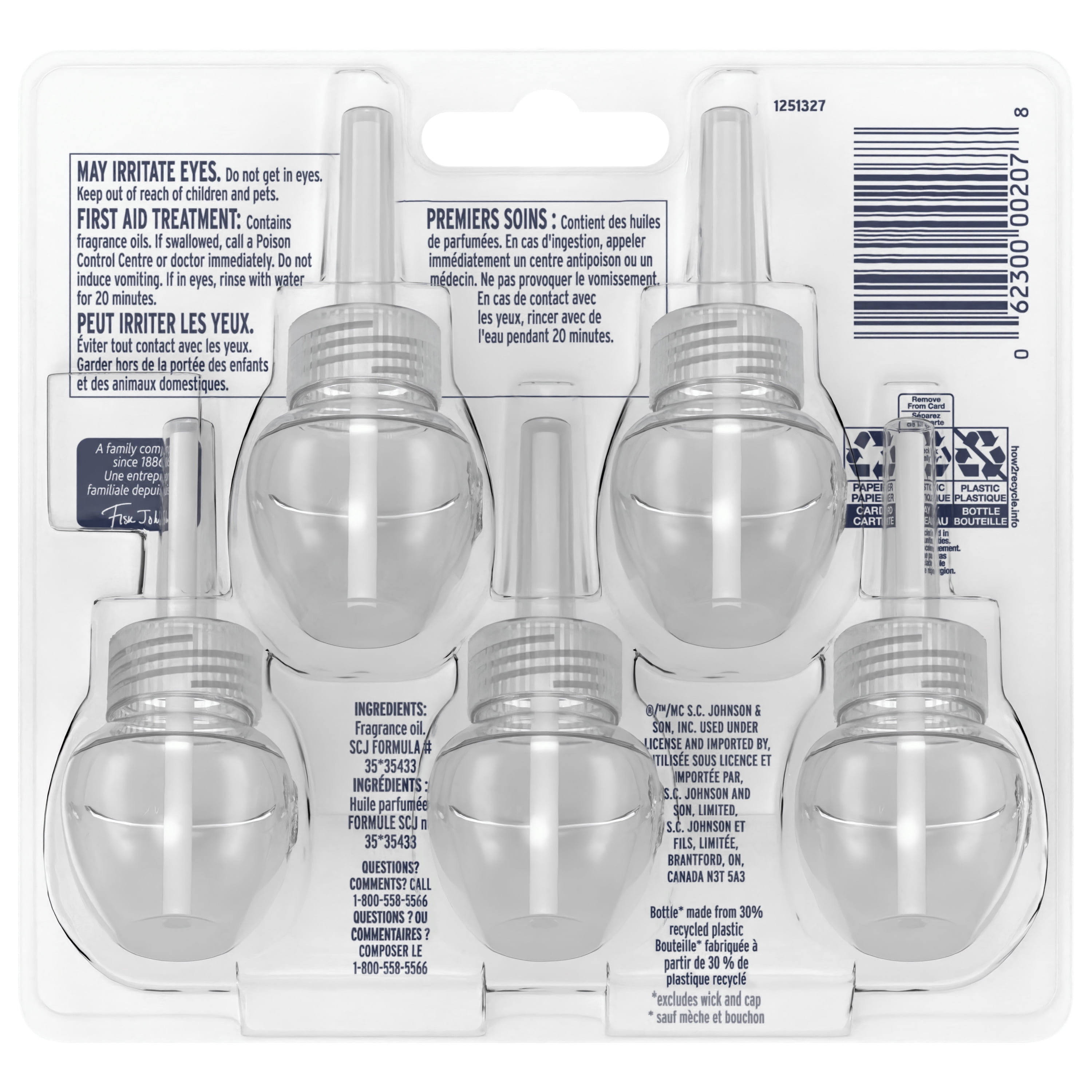 Glade PlugIns® Scented Oil 5 Refills - Hawaiian Breeze