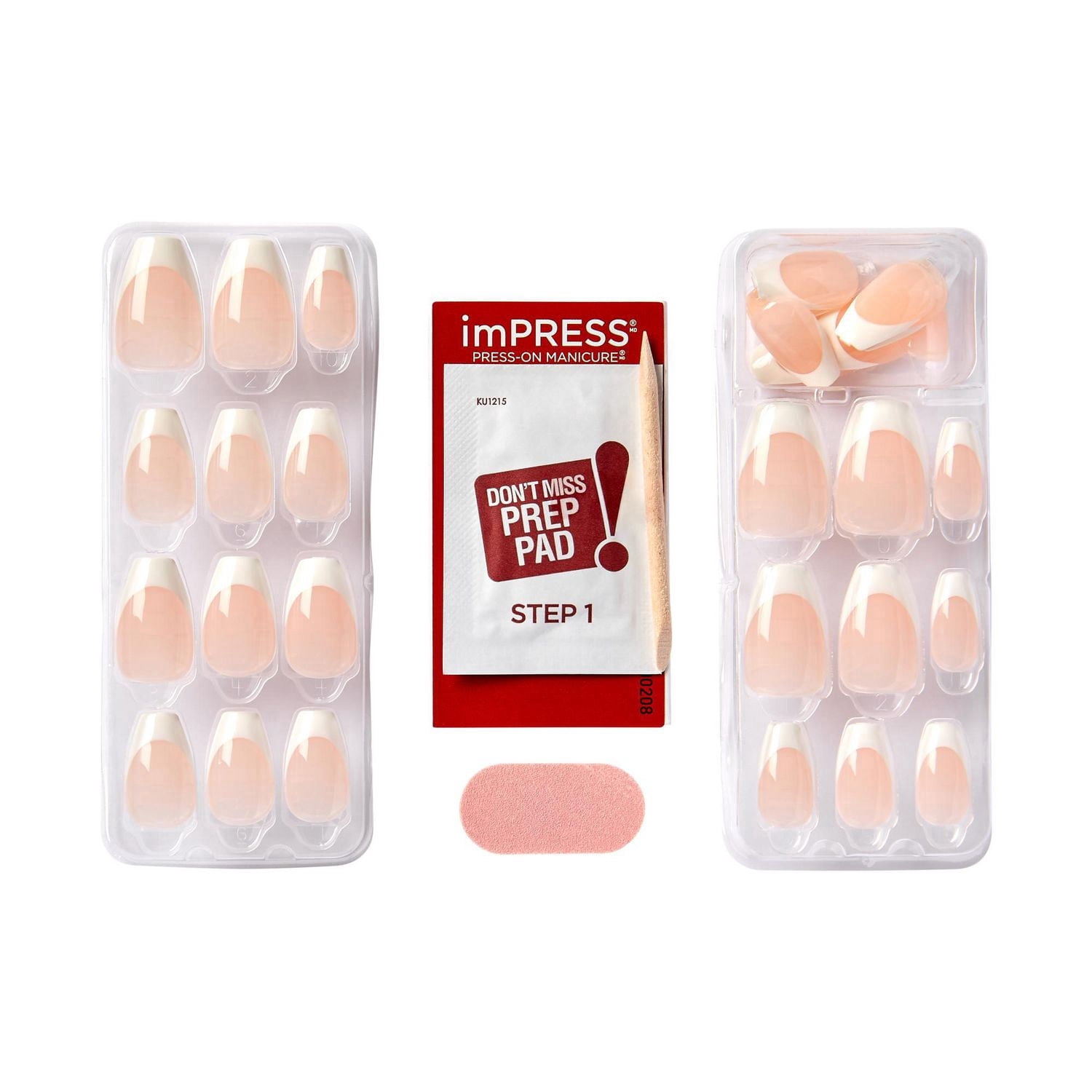 imPRESS Française - la Manucure Sans Colle, Idéale, Ballerine Moyenne