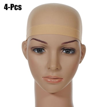 Kapmore Bonnet de Perruque en Maille Élastique (Lot de 4)