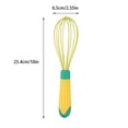 thumbnail image 3 of TIMIFIS Muddler Plastic Handle Whisk Handle Manual Whisk Cream Whisk Dough Kitchen Gadgets, 3 of 6