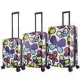 thumbnail image 2 of TUCCI Italy Pop Art Butterfly Pop 3PC Set (20",24",28") Luggage Suitcase, 2 of 11
