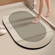 Bathroom Rugs Mat, Xinsrenus Super Absorbent Quick Dry Bath Rugs, Non-Slip Rubber Backing Machine Washable Bath Mats, 16x24 Inch Bath Mat for Bathroom Floor Tub Shower, Beige