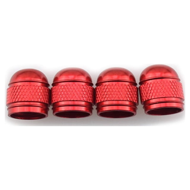 EGNMCR 4x Aluminum Car Truck Port Cover Tire Rim Wheel Stem Caps Valve cap