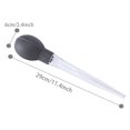thumbnail image 3 of Oleegame 2PC Tin Foil Roll measuring Plastic kitchen pipette tool type suction test graduated tool Kitchen，Dining & Bar White, 3 of 9