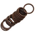 thumbnail image 1 of Abbracc Various Split Key Rings Keys Chain Bag Charms Clasp flat round circle clip 4 4, 1 of 9