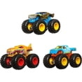 thumbnail image 1 of Hot Wheels Monster Trucks 1:64 Scale Color Shifters Trucks 3pk, 1 of 5
