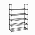 thumbnail image 2 of Boovnll Étagère à Chaussures Extra Grande Étagère de Rangement pour Chaussures Étagère de Rangement pour Chaussures Étagère à Chaussures Robuste pour Garde-Robes Garages et Couloirs Étagère à Chaussures Empilable pour Entrée Noir, 2 of 8