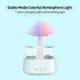 thumbnail image 4 of Dripping Water Humidifier Ambient Night Light 450ml for Bedroom humidifier Micro Study Room White, 4 of 8