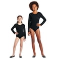thumbnail image 3 of George Girls' Long-Sleeve Leotard, 3 of 6