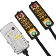 thumbnail image 2 of Hoist Controller, Stable Crane Remote Control, Anti-Interference Acid Resistant For Cranes Concrete Pumps Coal Mining Equipment Conveyors AC380V, 2 of 8